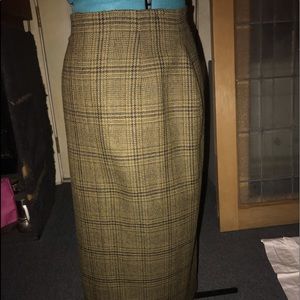 Jones of New York plaid pencil skirt